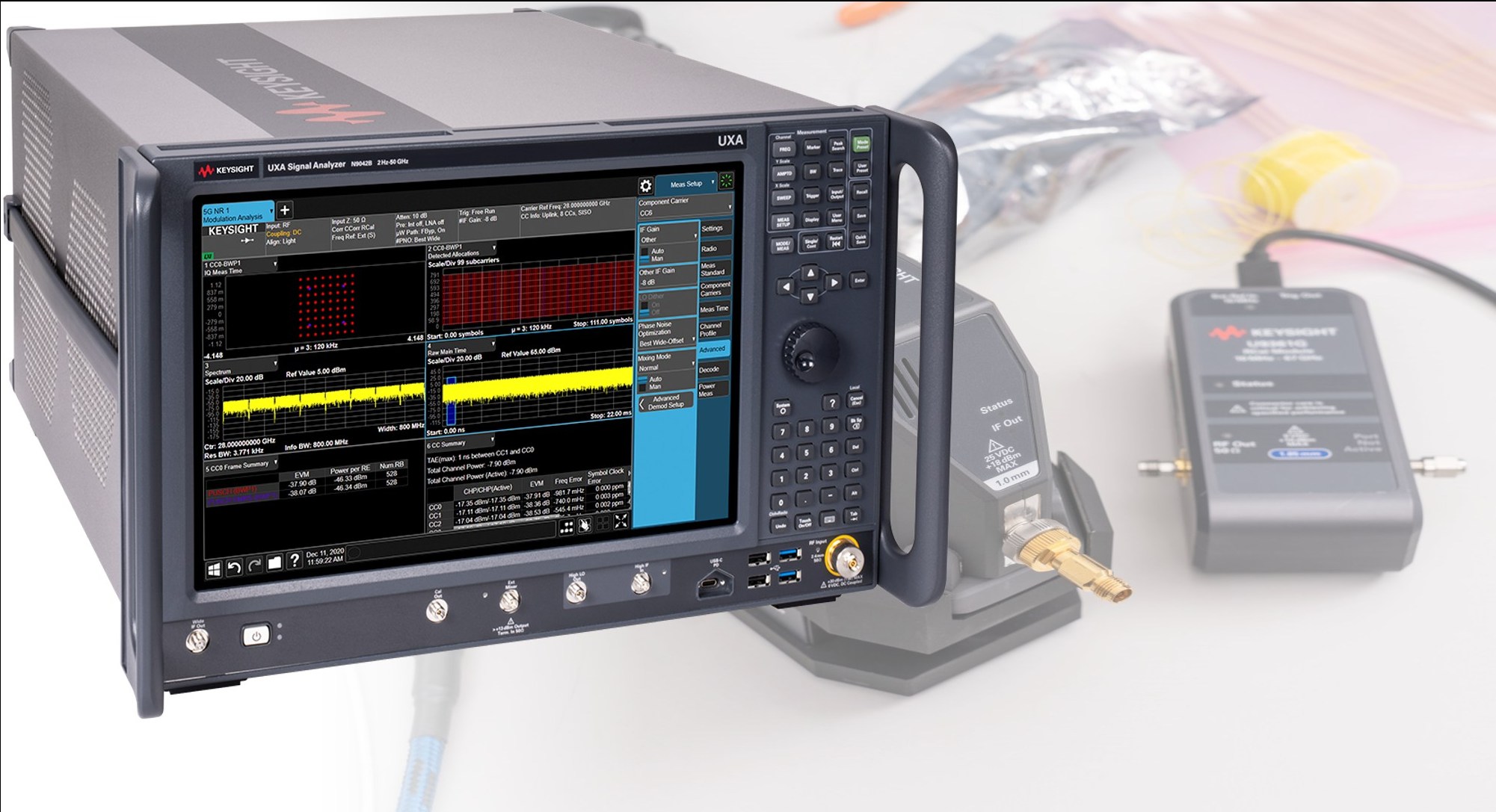 Keysight signal analyzer