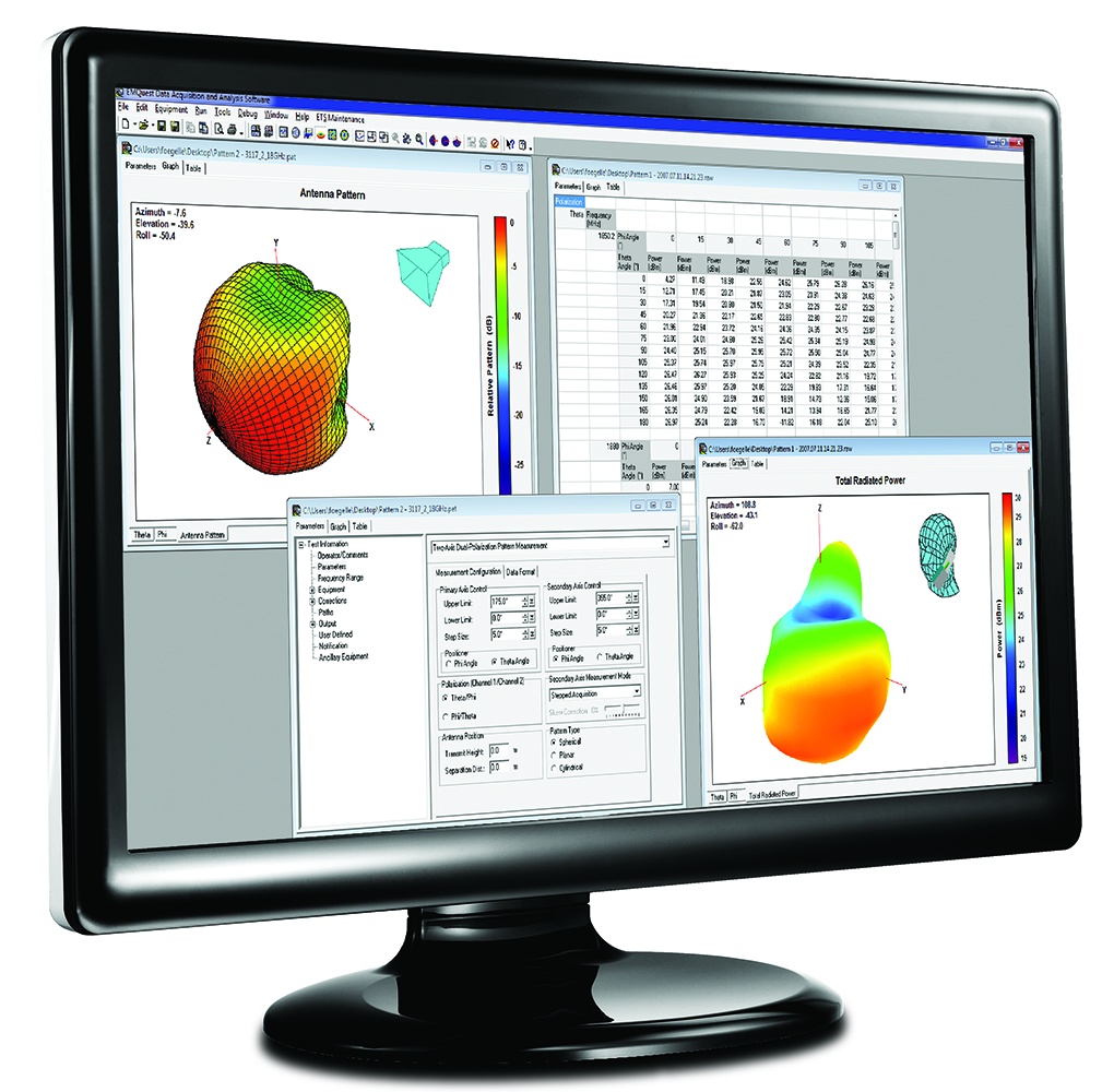 ETS-Lindgren EMQuest wireless measurement software