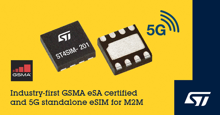 eSIM connects machines, IoT devices to 5G networks