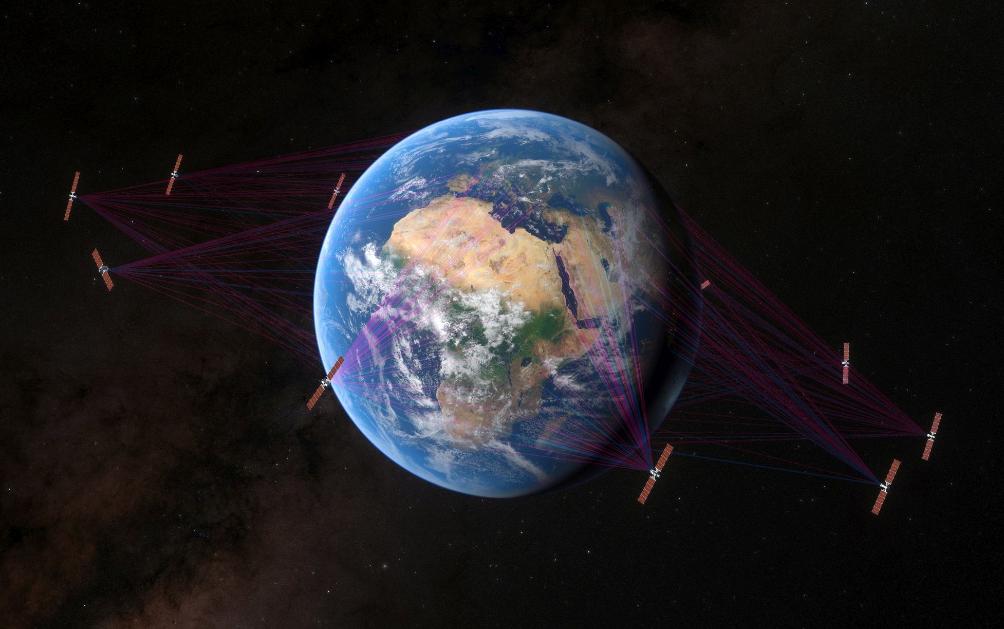 SES mPOWER satellite contellation