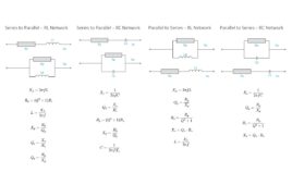 series-parallel RC RL calculator